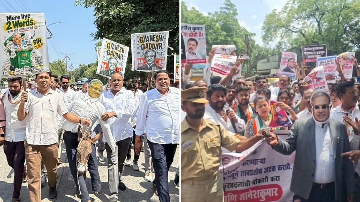Maharashtra Congress Holds Statewide Protests Against CEC Gyanesh Kumar Over Electoral Roll Allegations