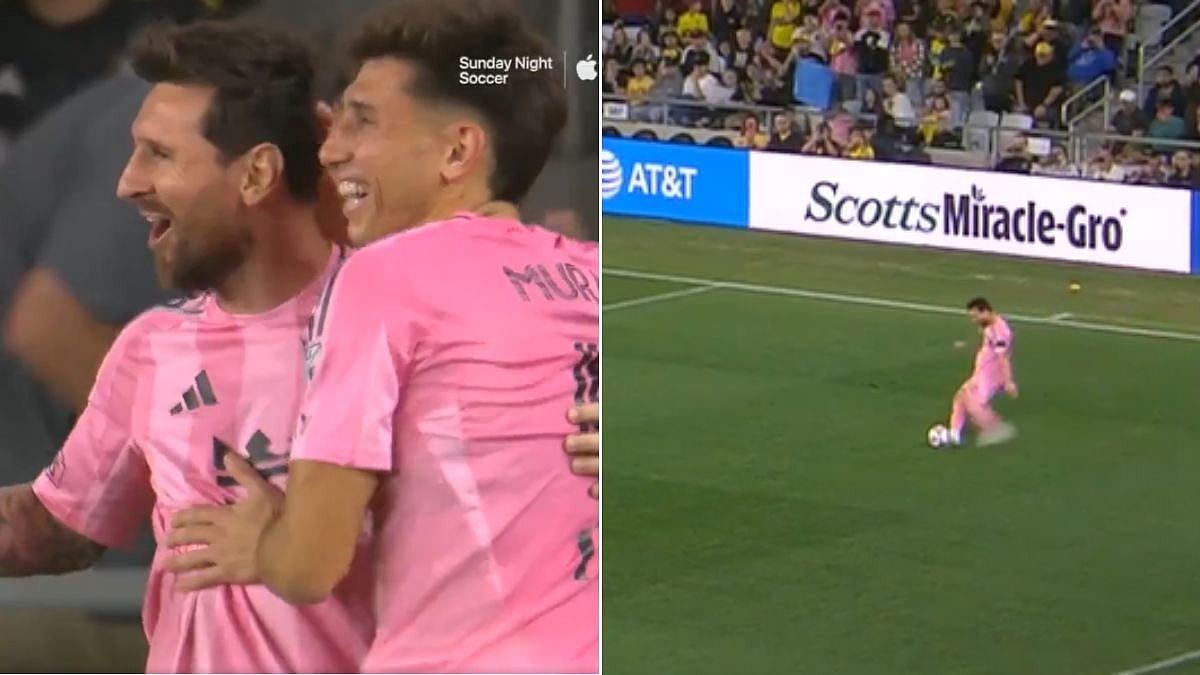 WATCH: Lionel Messi Scores Incredible Free-Kick From 'Near Impossible' Angle Vs Columbus Crew