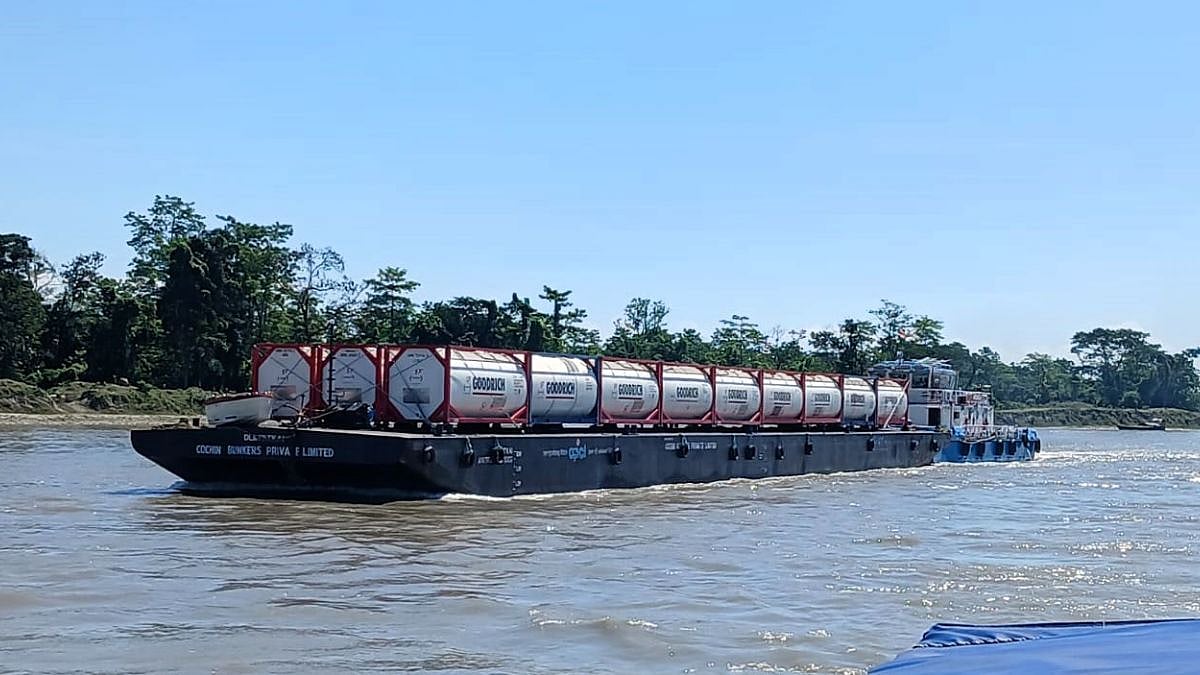 Dibrugarh Revives International River Trade After Nearly 80 Years As Bogibeel Port Begins Methanol Cargo Shipments To Bangladesh | Video