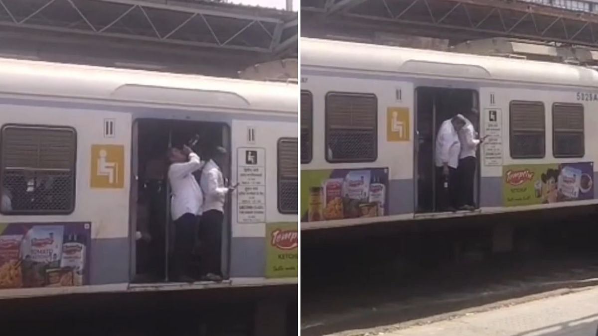 Virar Local Train Video Goes Viral As Passenger Allegedly Drinks Alcohol Inside Churchgate-Bound Train, Sparks Safety Concerns