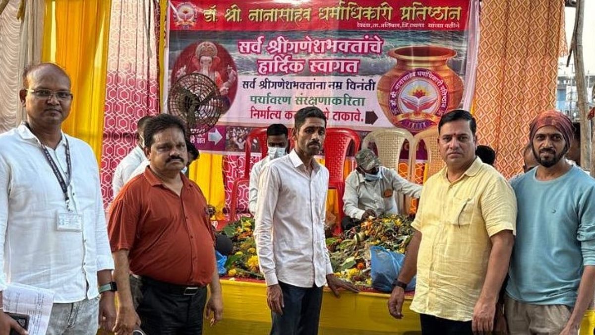 Bhiwandi Collects 4.4 Tonnes Of Ganesh Visarjan Nirmalya, To Be Converted Into Compost