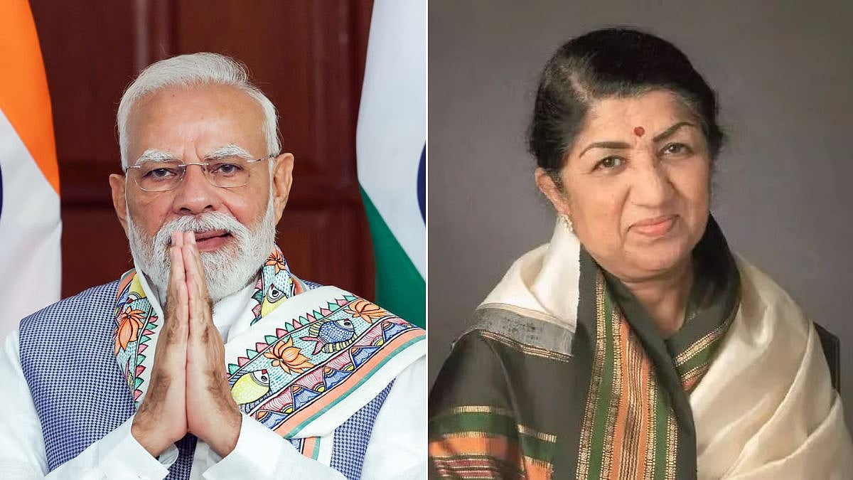 'Her Melodious Notes Enriched Bharatvarsha': PM Narendra Modi Pays Tribute To Lata Mangeshkar On Birth Anniversary, Hails Her Timeless Musical Legacy