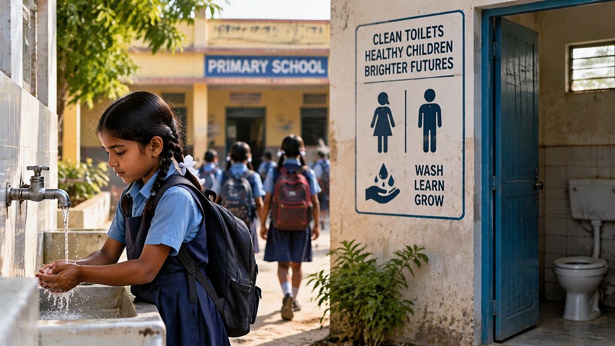 50 Million Indian Children Lacked School Sanitation Services In 2025: WHO-UNICEF Report