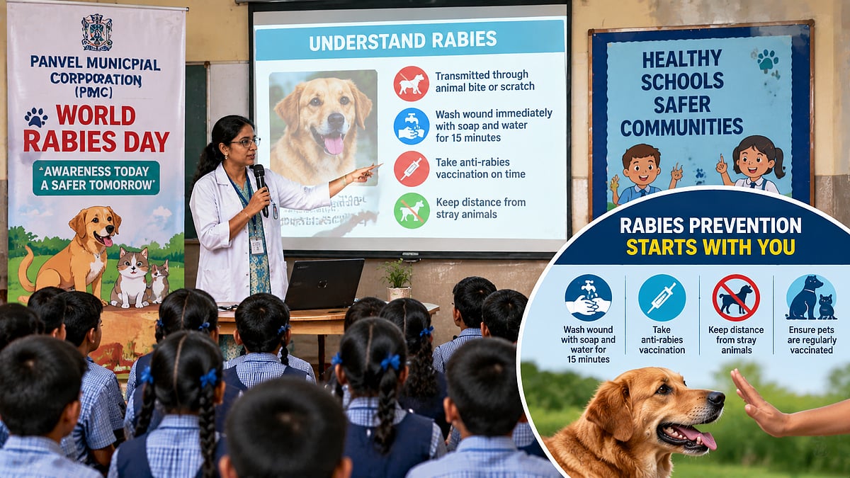 PMC Conducts Rabies Awareness Drives In Schools, Educates Students On Prevention, Vaccination And Animal Bite Care