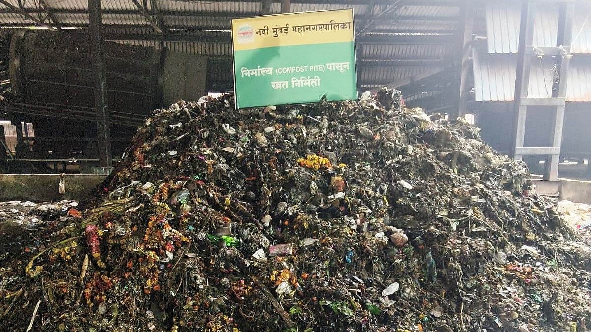 NMMC Collects 71.990 Tonnes Of Nirmalya During Ganeshotsav, Converts Floral Waste Into Manure For City Gardens