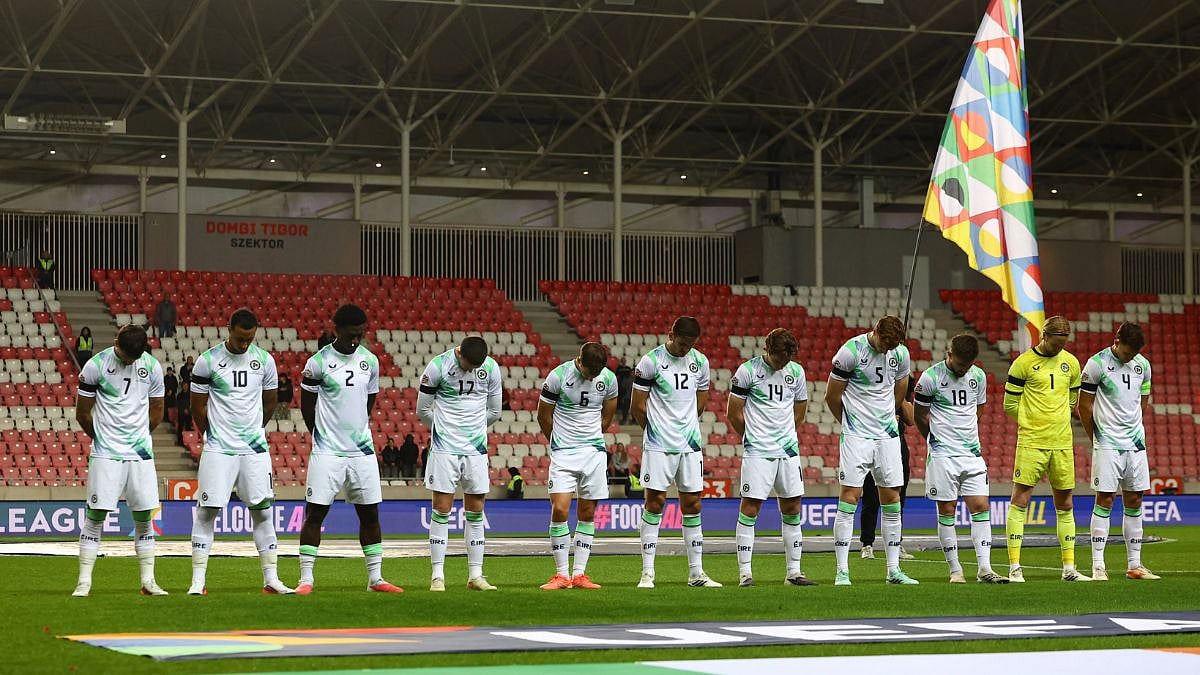 Ireland Players Wear Black Armbands And Decline Pre-Match Handshakes Before 3-0 Nations League Win Over Israel | Watch