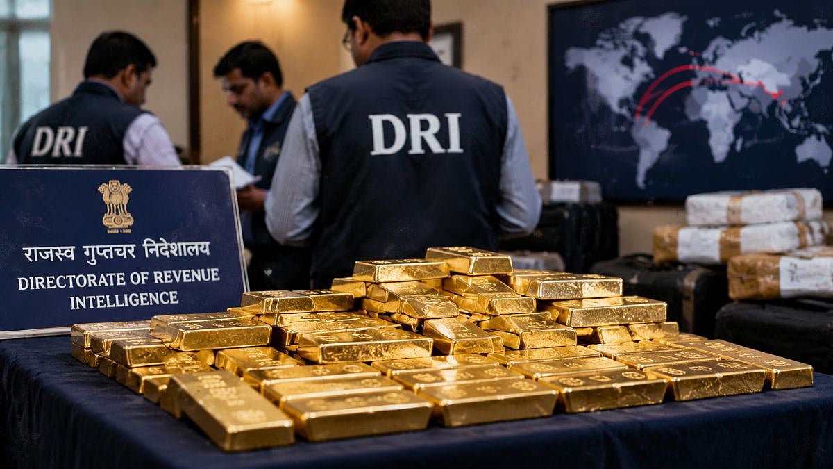 Mumbai: DRI Expands Gold Smuggling Probe To Hawala Operators After ₹475 Crore Syndicate Bust