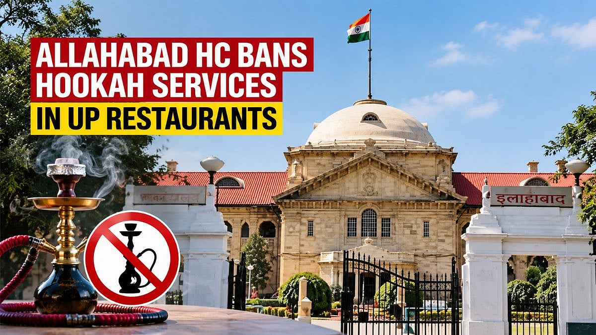 'Smoking Areas Cannot Permit Hookah Trade': Allahabad HC Bans Hookah Services In UP Restaurants