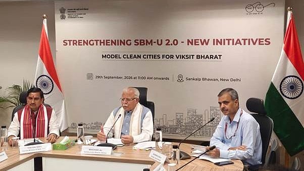 Union Minister Shri Manohar Lal Launches PRAGATI-50 Initiative To Develop 50 Model Cities For Swachhata In New Delhi Today