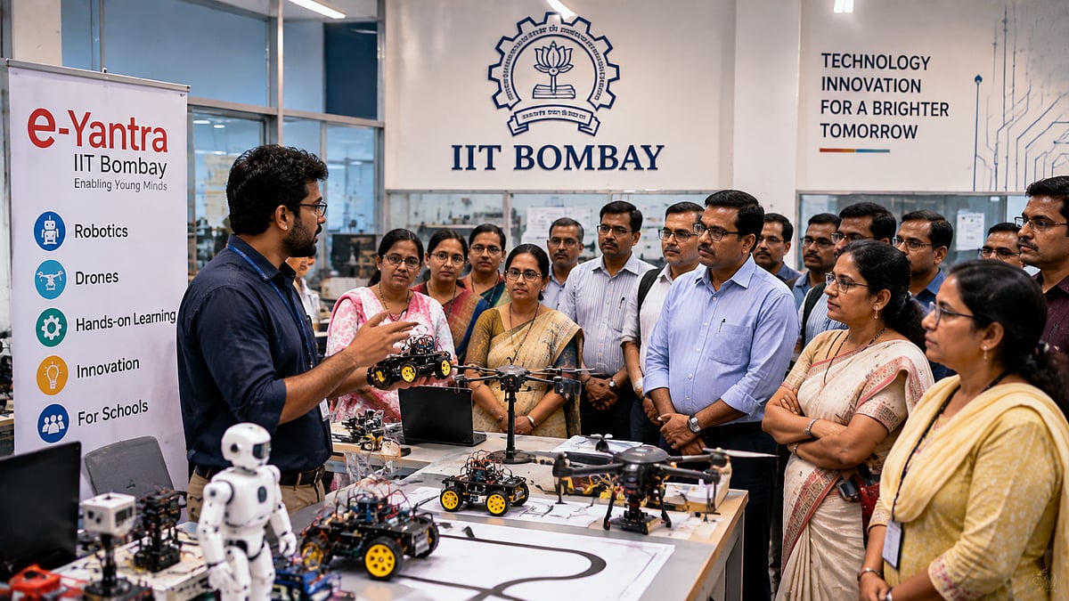 BMC Teachers Visit IIT Bombay To Explore Robotics Education And Emerging Technology Learning In Civic Schools