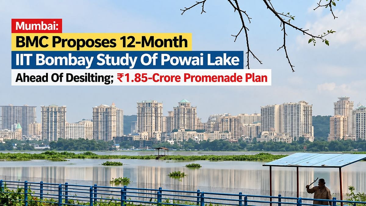 Mumbai: BMC Proposes 12-Month IIT Bombay Study Of Powai Lake Ahead Of Desilting; ₹1.85-Crore Promenade Plan