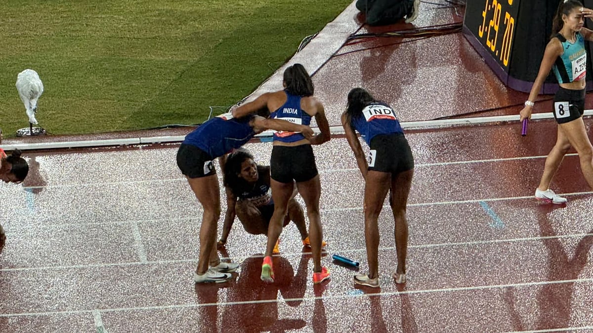 Gold Medal Alert! India Secure Historic Podium In Women's 4x400m Relay At Asian Games 2026