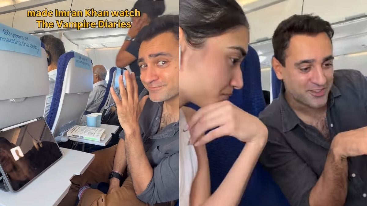 'Its Basically Mere Brother Ki Dulhan': Fan Introduces Imran Khan To 'The Vampire Diaries' During Flight Encounter; VIDEO Goes Viral