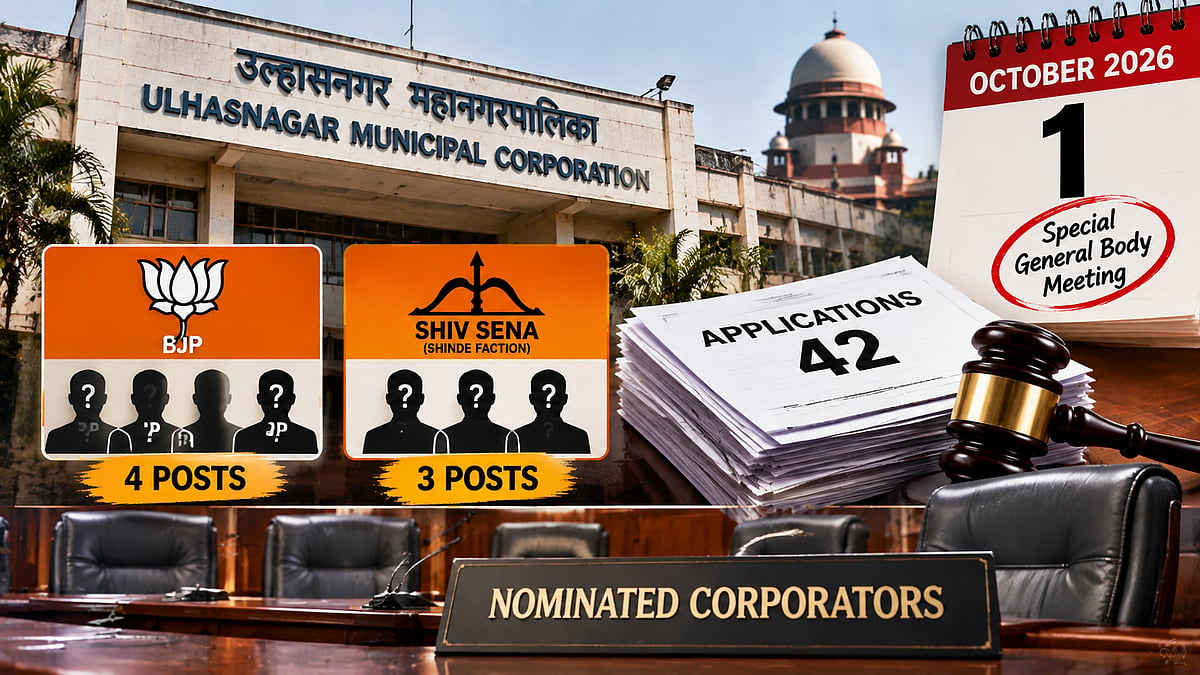 Ulhasnagar Civic Body To Appoint Seven Nominated Corporators On October 1 After Months-Long Legal...