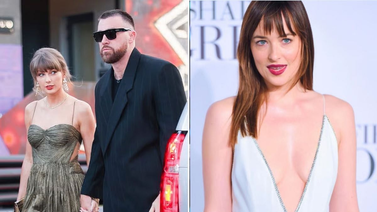 'Taylor Swift, Travis Kelce May Never Share Wedding Photos,' Says Dakota Johnson