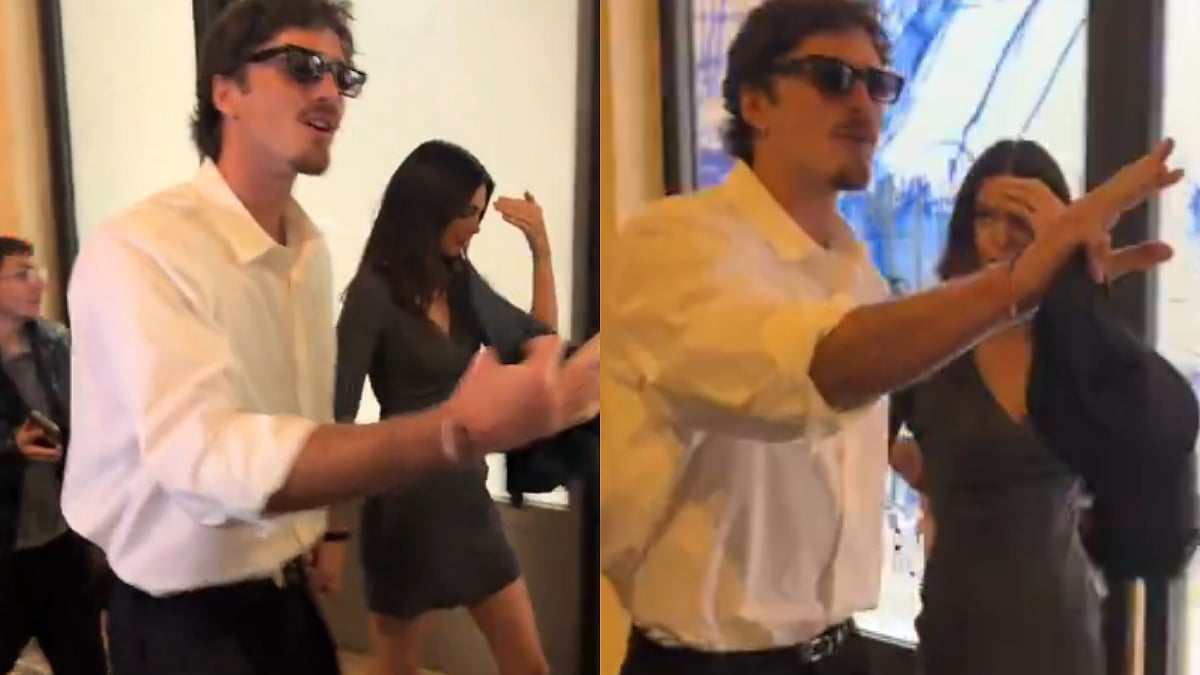 'Stop, Just Let Us Walk': Jacob Elordi Pleads With Paps As Kendall Jenner Appears Uncomfortable With Flashing Cameras In Paris - VIDEO