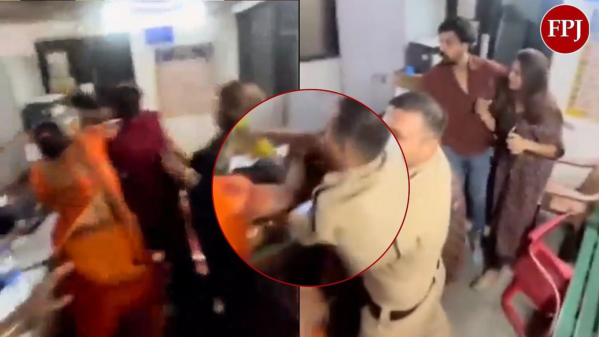 Thane: Shiv Sena Youth Leader Sidhu Abhange Allegedly Assaulted Inside Police Station; Video Goes Viral 