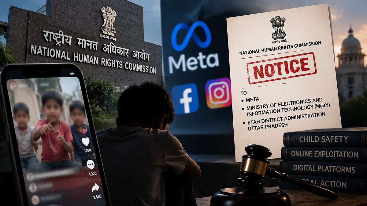 NHRC Issues Notice To Meta, Centre Over Alleged Exploitation Of Children In Social Media Videos