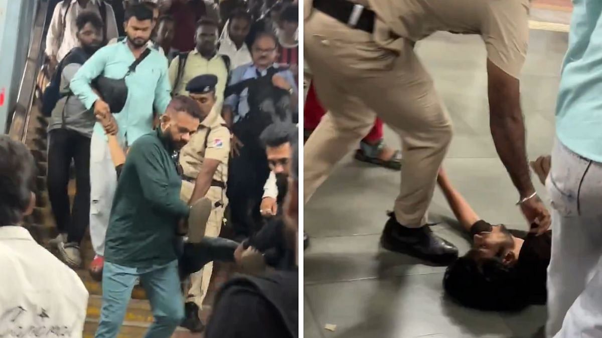 Mumbai: Man Allegedly Caught Harassing Women In Harbour Line Ladies' Coach At Kurla, Video Goes Viral