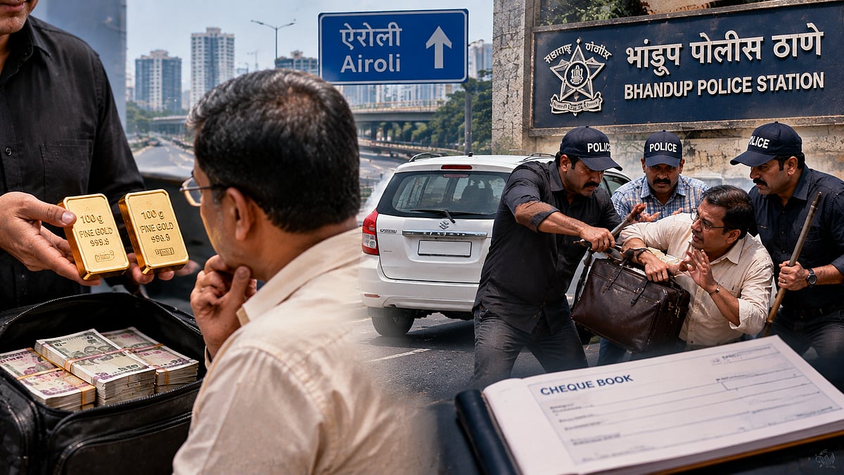 Bhandup Jeweller Duped In Fake Gold Deal As Gang Posing As Police Allegedly Steals ₹12 Lakh Cash, Cheque Book