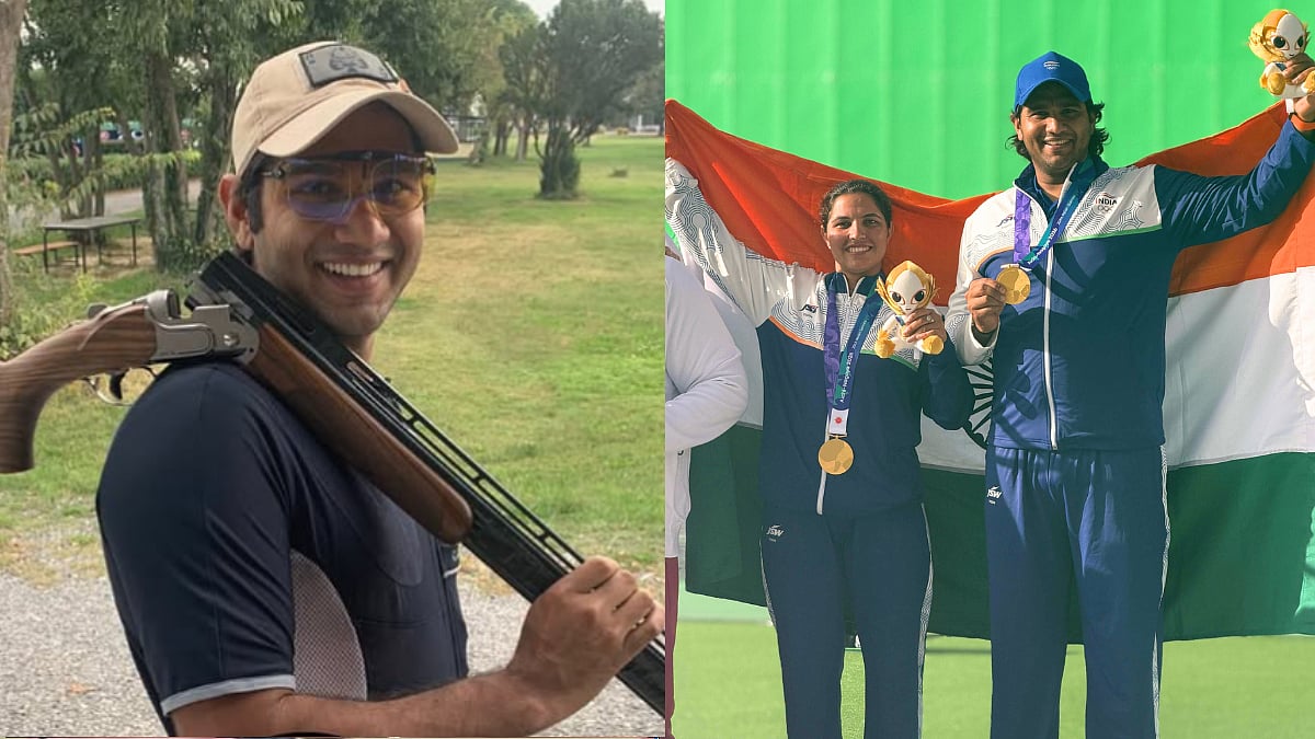 FPJ Exclusive | 'This Gold Medal Means A Lot To Me': Kynan Chenai Gives FIRST REACTION After Triumphing In Trap Mixed Team Final At Asian Games