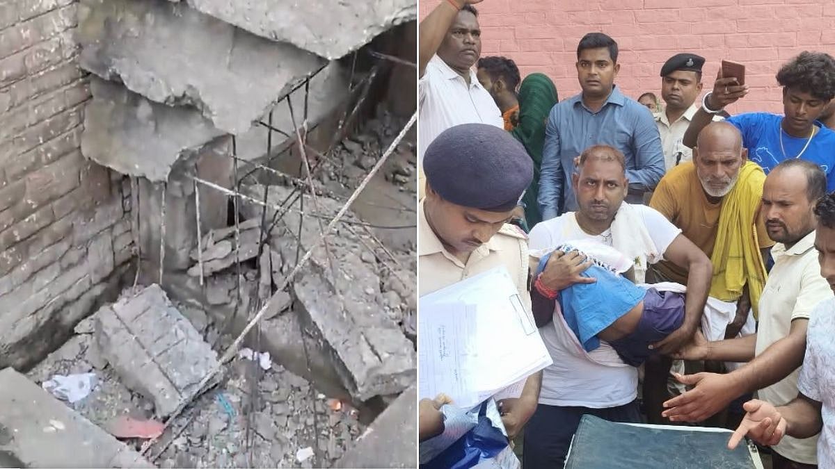 Bihar School Tragedy: 7-Year-Old Class 1 Student Dies, 3 Injured After Staircase Collapses In Khagaria; Probe Ordered | Video