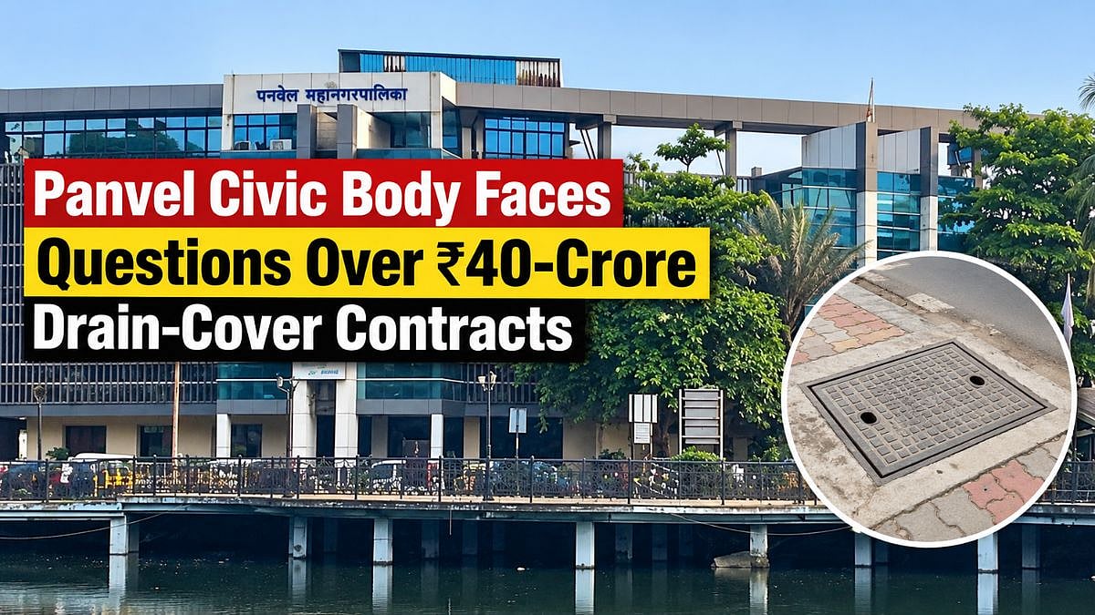 Panvel Civic Body Faces Questions Over ₹40-Crore Drain-Cover Contracts; Leader Of Opposition Arvind Mhatre Seeks Expenditure Details