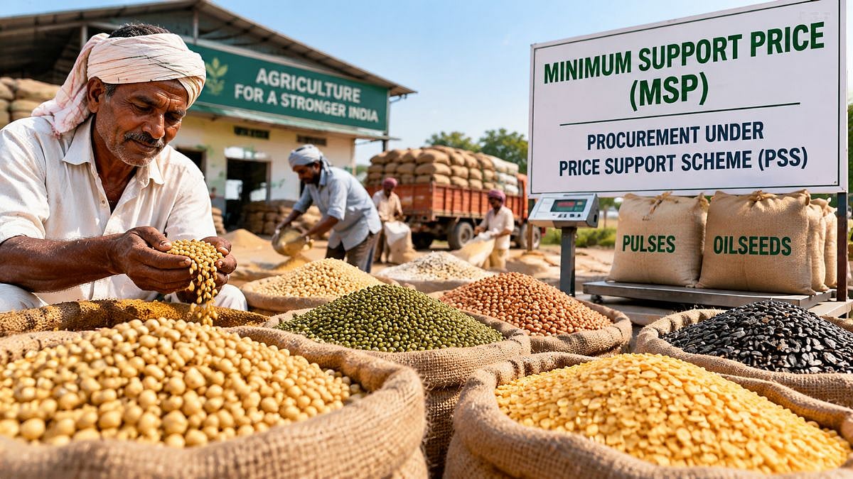 Centre Approves 7.11 Lakh Tonnes Of Pulses, Oilseeds Procurement At MSP In 3 States