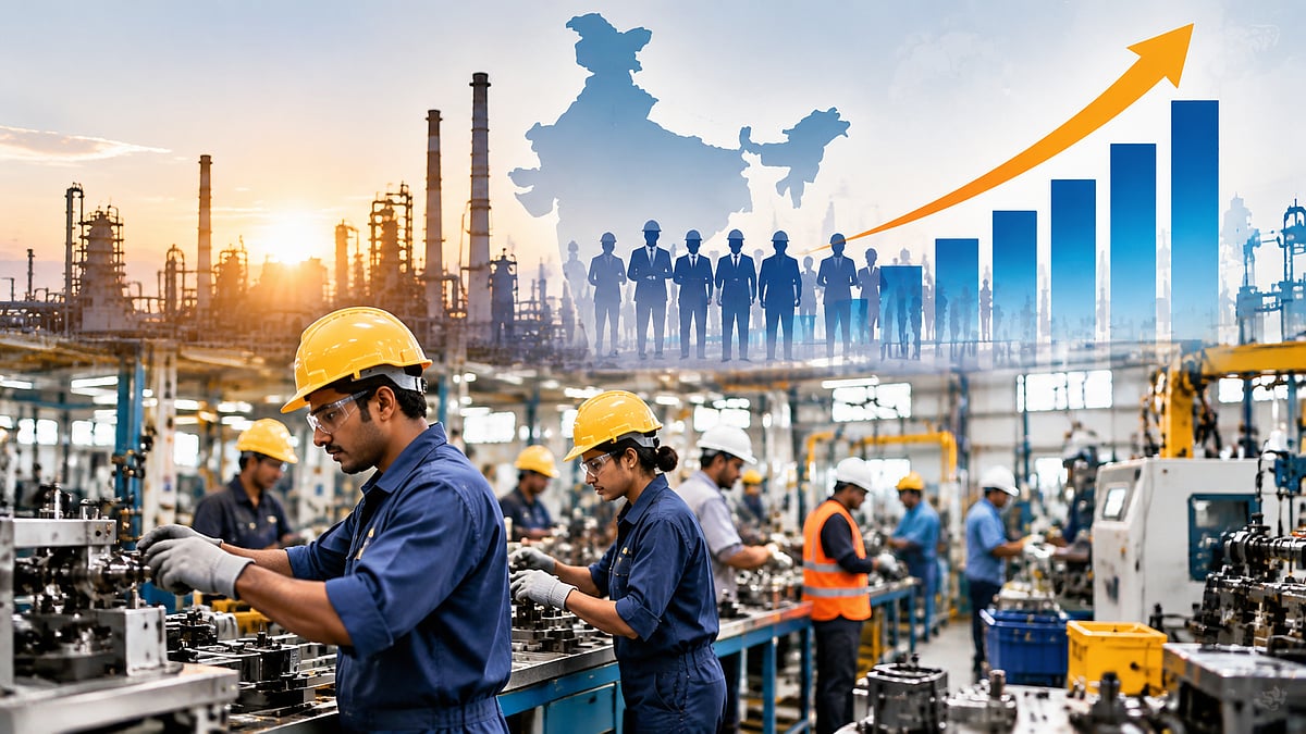 Industrial Employment Rises To 2.10 Crore In 2024-25 As Manufacturing Sector Leads Growth