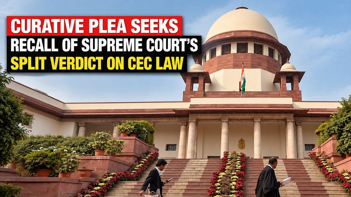 Curative Plea Seeks Recall Of Supreme Court’s Split Verdict On CEC Appointment Law