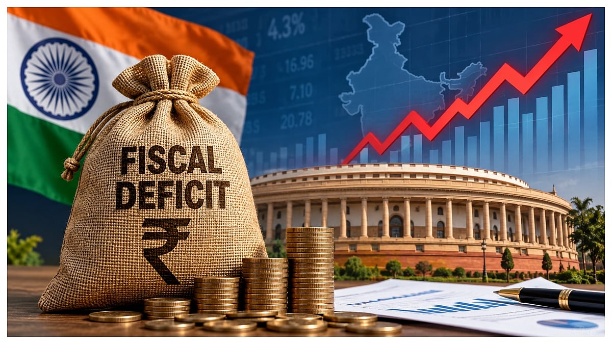 India’s Fiscal Deficit Hits ₹7.1 Lakh Crore In April-August, Reaches Nearly 42% Of FY27 Target