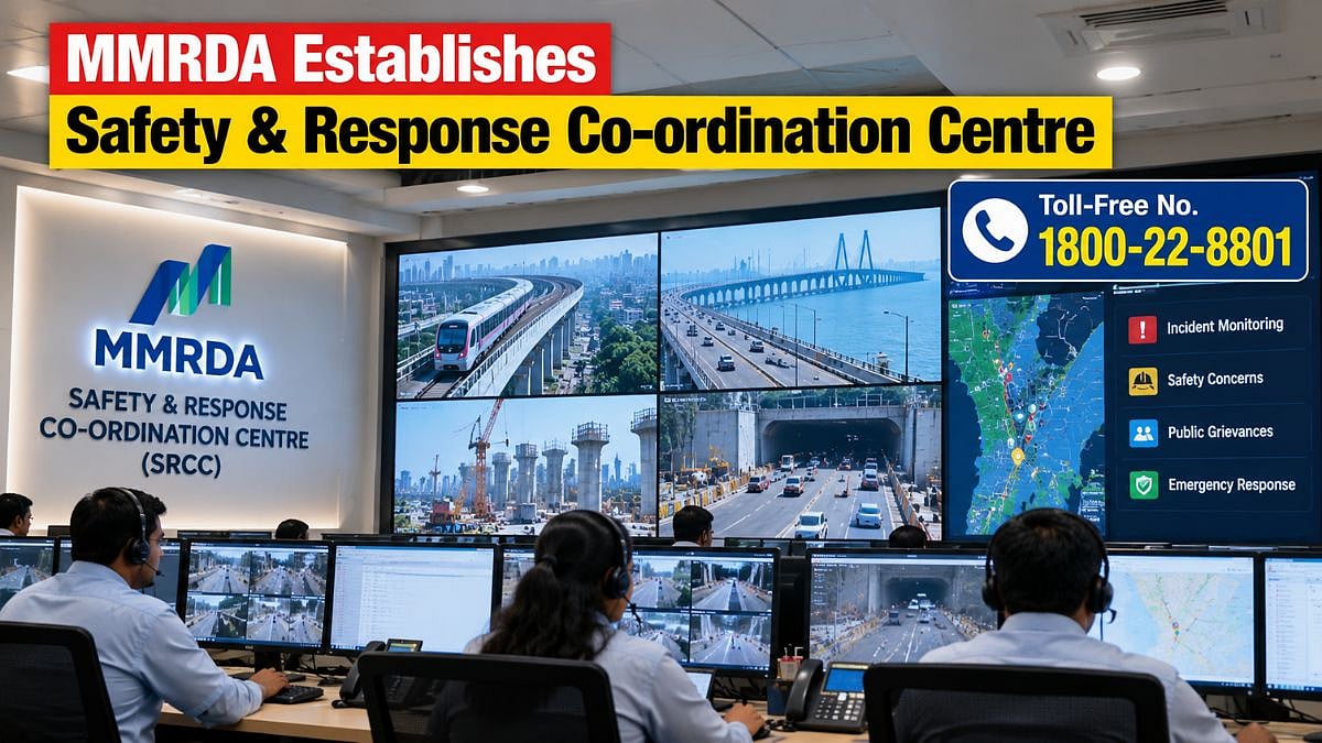 MMRDA Launches 24×7 Safety & Response Centre For Infrastructure Projects Across Mumbai Region