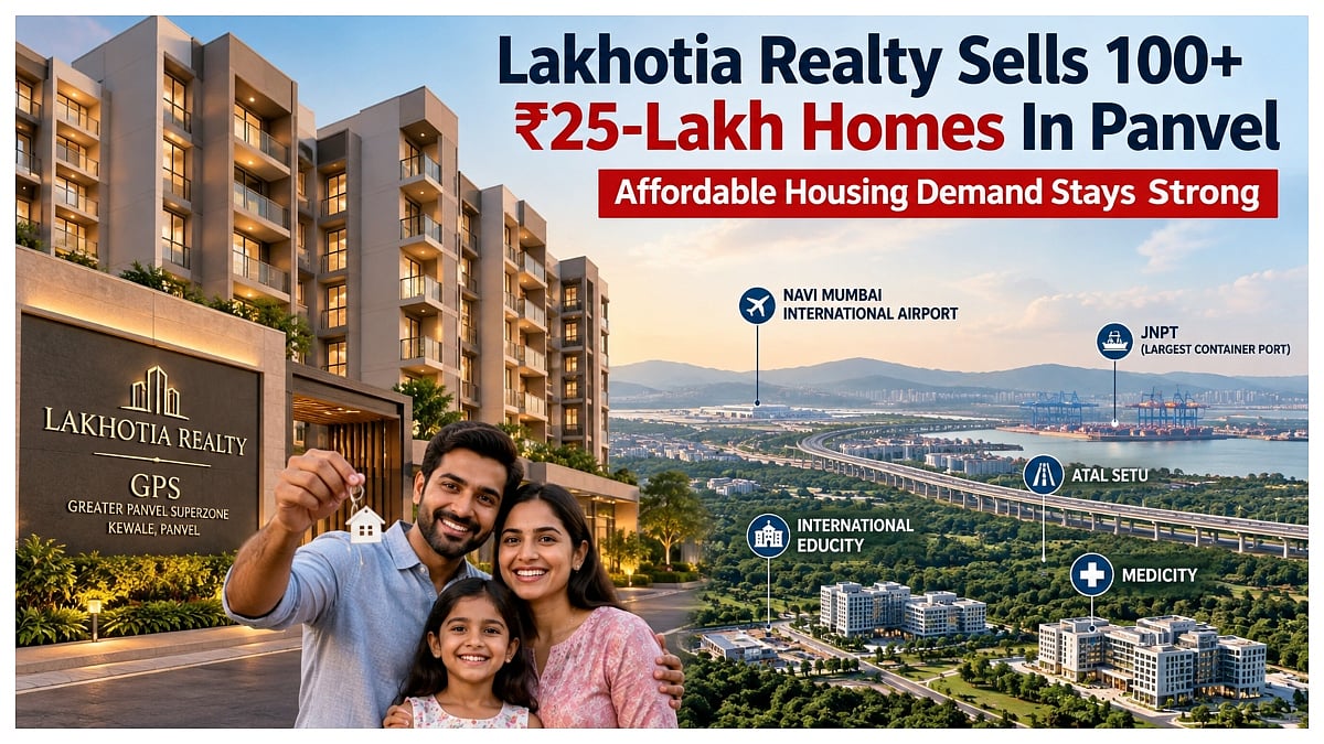 Lakhotia Realty Sells 100+ ₹25-Lakh Homes In Panvel, Affordable Housing Demand Stays Strong