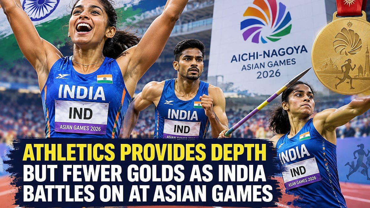 Asian Games 2026: Athletics Provides Depth But Fewer Golds As India Battles On At Asiad