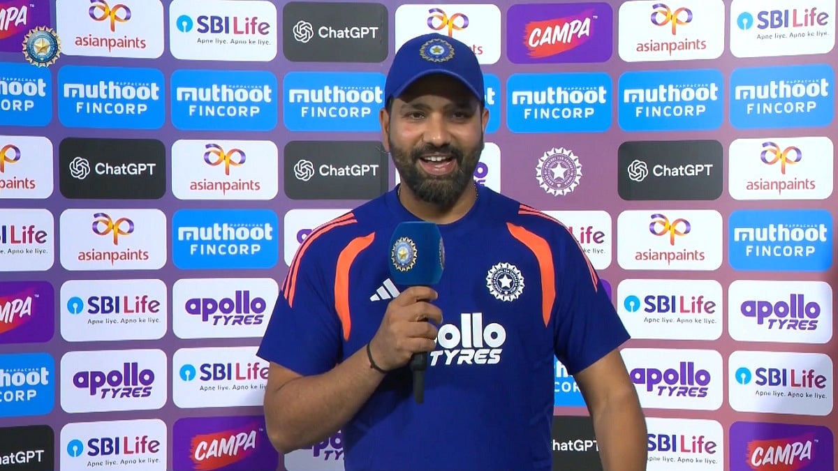 'Slide And Jump': Rohit Sharma Turns Down Ravindra Jadeja's 'Innovative' Century Celebration Suggestion; VIDEO