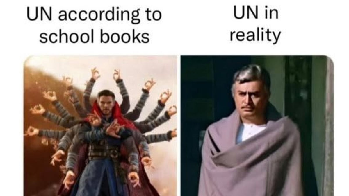 Iran Embassy Mocks UN With 'Sholay’s Thakur' Meme; Compares It To Character - X Post Goes Viral