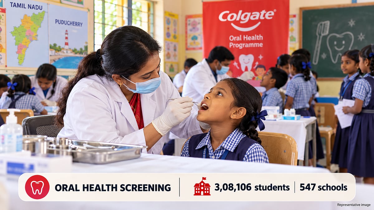 Colgate India Screens Over 3 Lakh Students In 10 Days For Oral Health