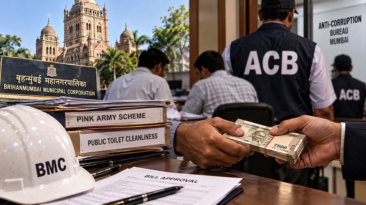 Mumbai Crime: Anti-Corruption Bureau Books 2 BMC Engineers, Private Person Over ₹3.5 Lakh Bribe Demand In Govandi