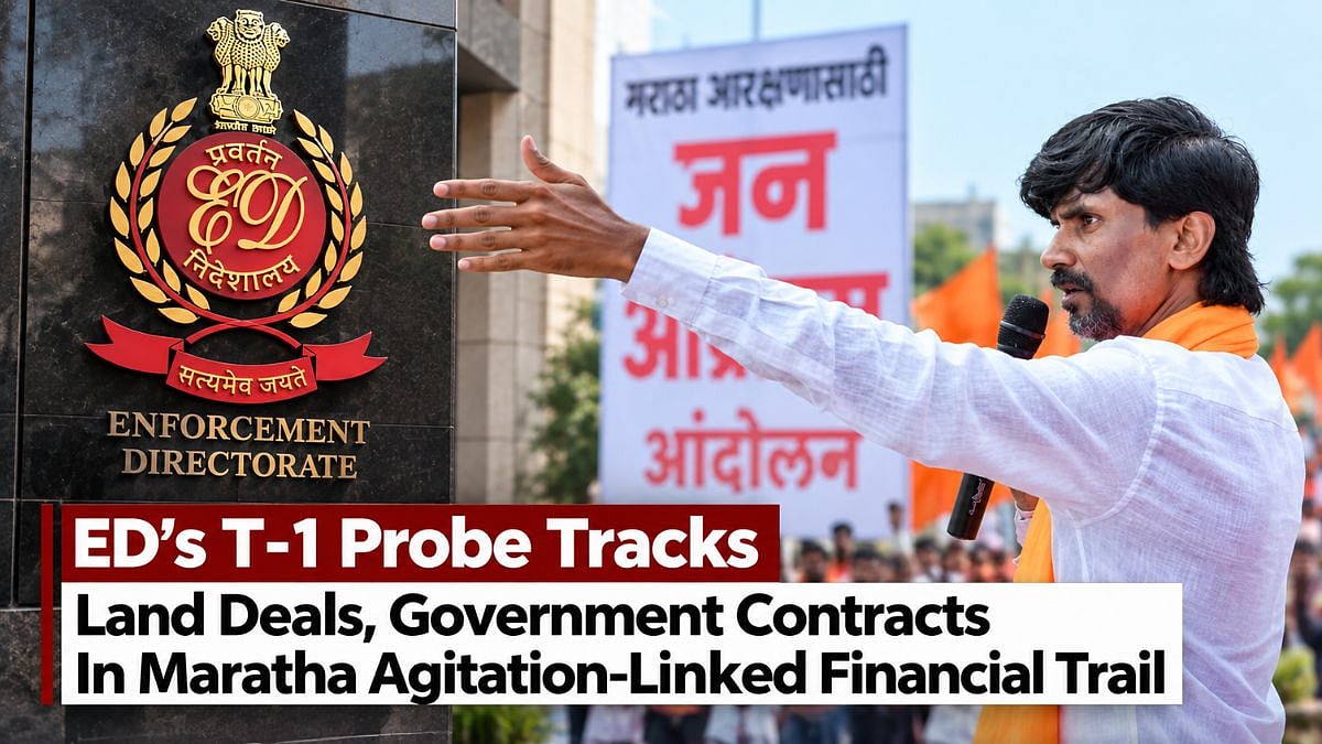 ED’s T-1 Probe Tracks Land Deals, Government Contracts In Maratha Agitation-Linked Financial Trail