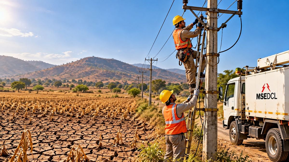 Maharashtra Drought Alert: MSEDCL Puts Field Staff On High Alert, Orders Immediate Power Restoration