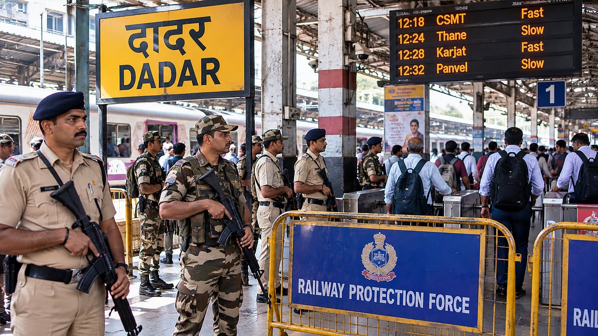 Mumbai Railways Step Up Security At Dadar Station Ahead Of CJP's October 2 Shivaji Park Protest