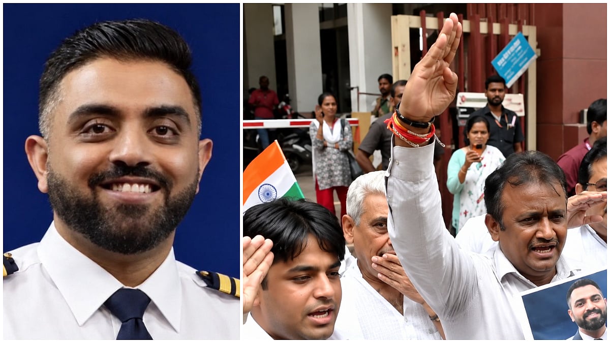 Flydubai Pilot Smit Machchhar's Mumbai Neighbours Wave Tricolour, Pray For His Recovery After Cockpit Attack