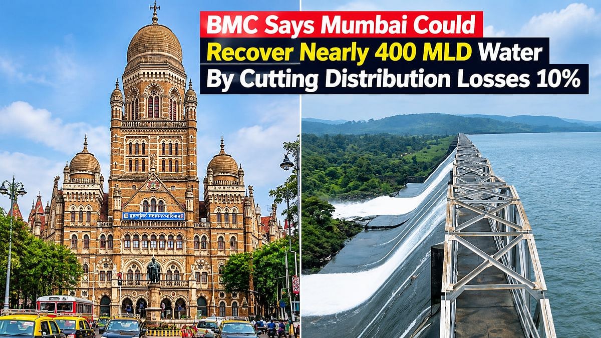 BMC Says Mumbai Could Recover Nearly 400 MLD Water By Cutting Distribution Losses 10 Per Cent