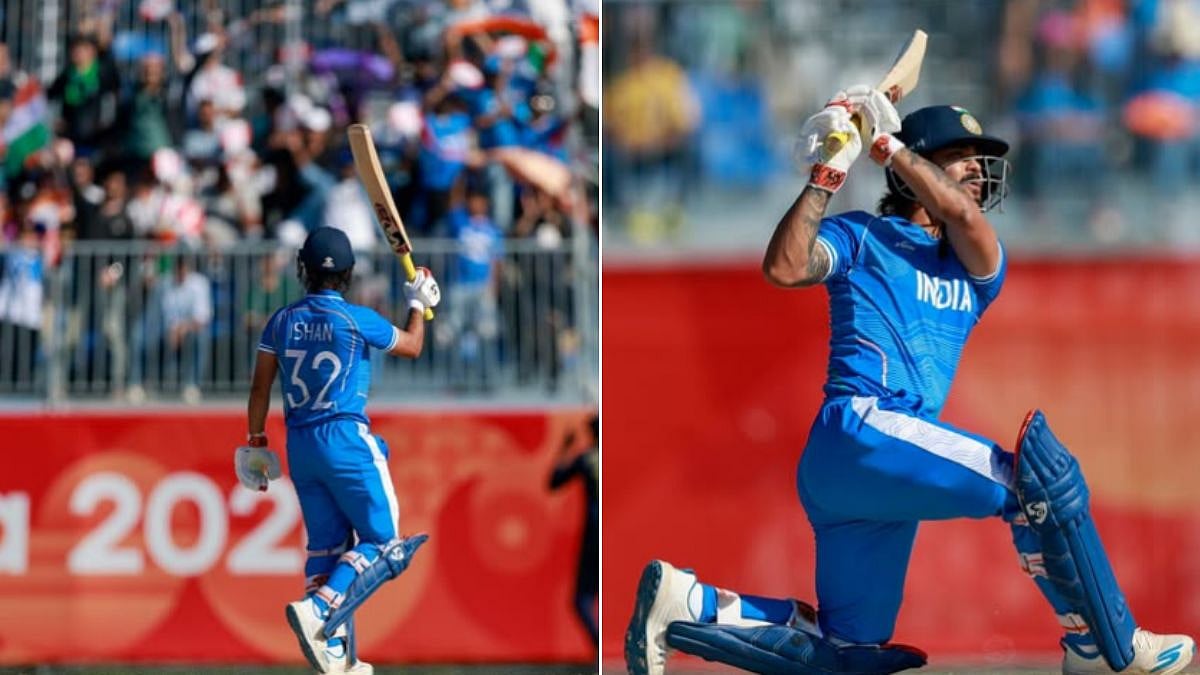 'Nothing Like These Colours': Ishan Kishan Celebrates India's Dominant 124-Run Win Over Sri Lanka In Asian Games Semifinal