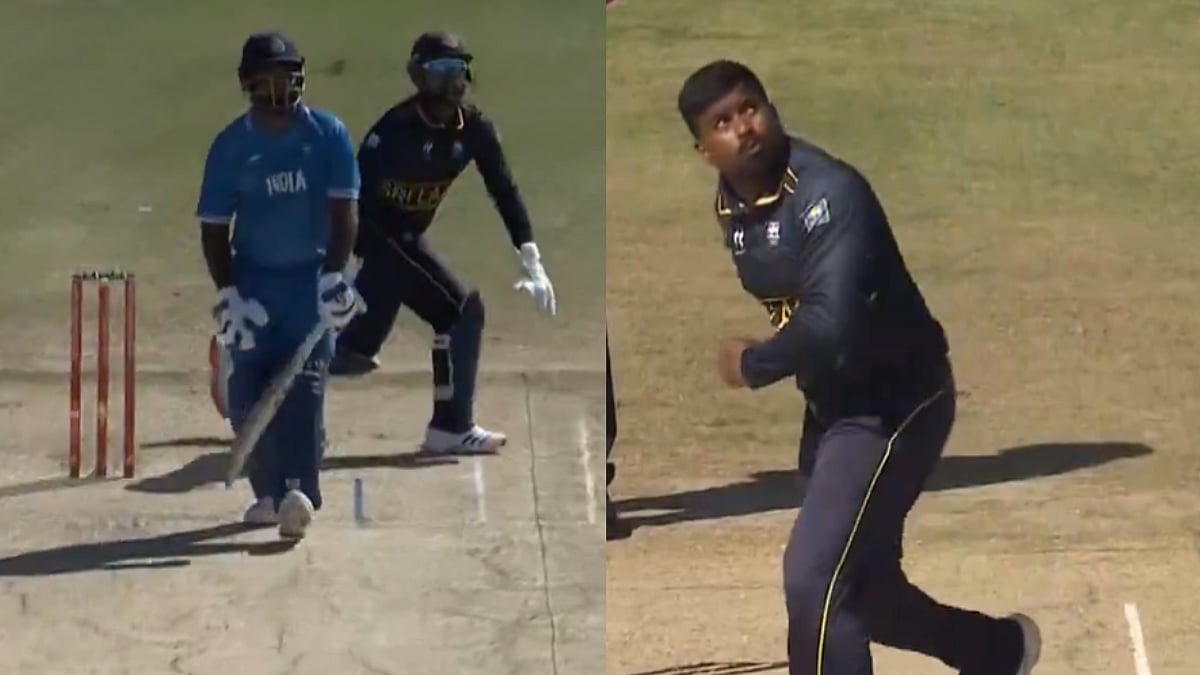 'What Just Happened?': Tharindu Ratnayake's Bizarre Delivery To Sanju Samson Leaves Everyone Stunned At Asian Games | Video