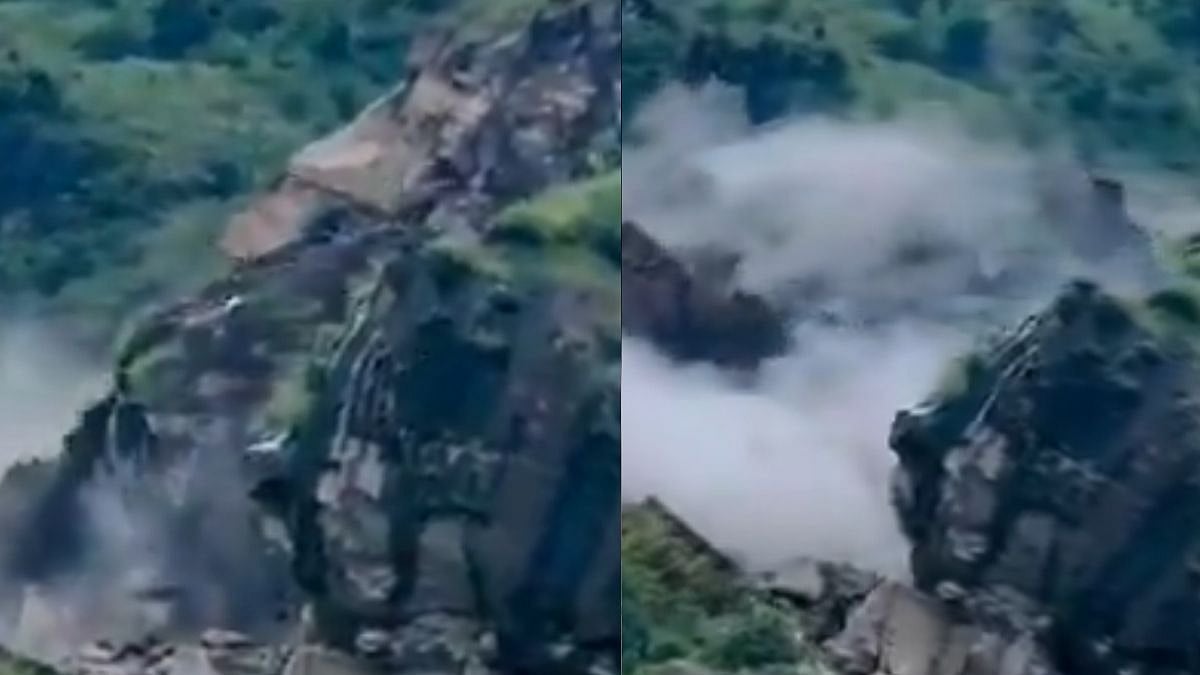 Viral VIDEO: Massive Landslide Hits Uttarakhand’s Kumaon Region