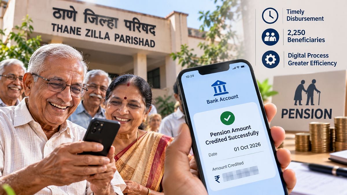 Thane Zilla Parishad Disburses Pensions To 2,250 Retirees On First Day Of October