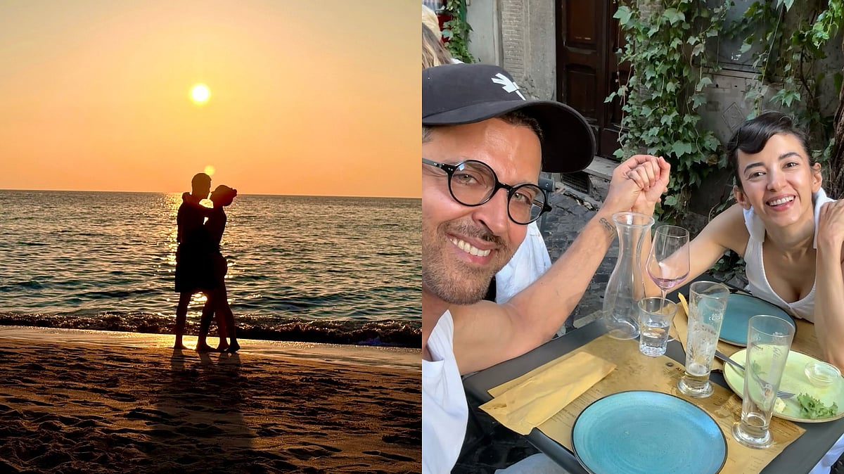 'It's Our Birthday': Hrithik Roshan Celebrates 5th Anniversary With Girlfriend Saba Azad, Shares Unseen Romantic Photos 