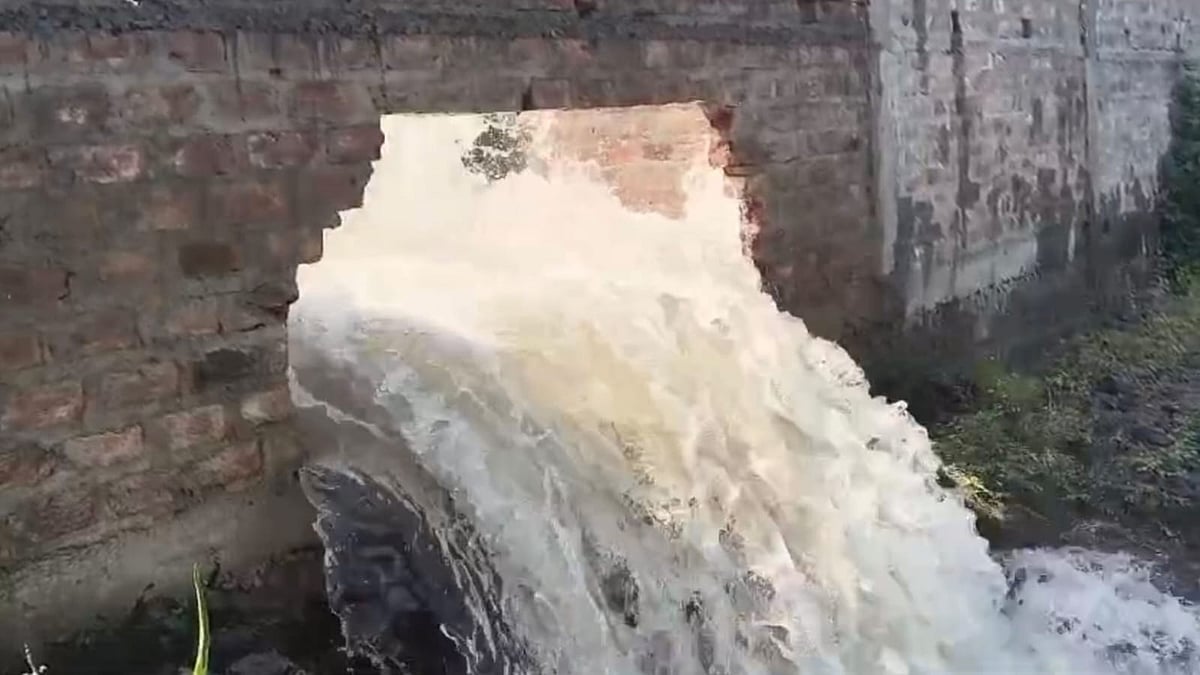 Dahi Irrigation Project Worth ₹1,324 Crore Pipeline Bursts Ahead Of Inauguration In Dhar