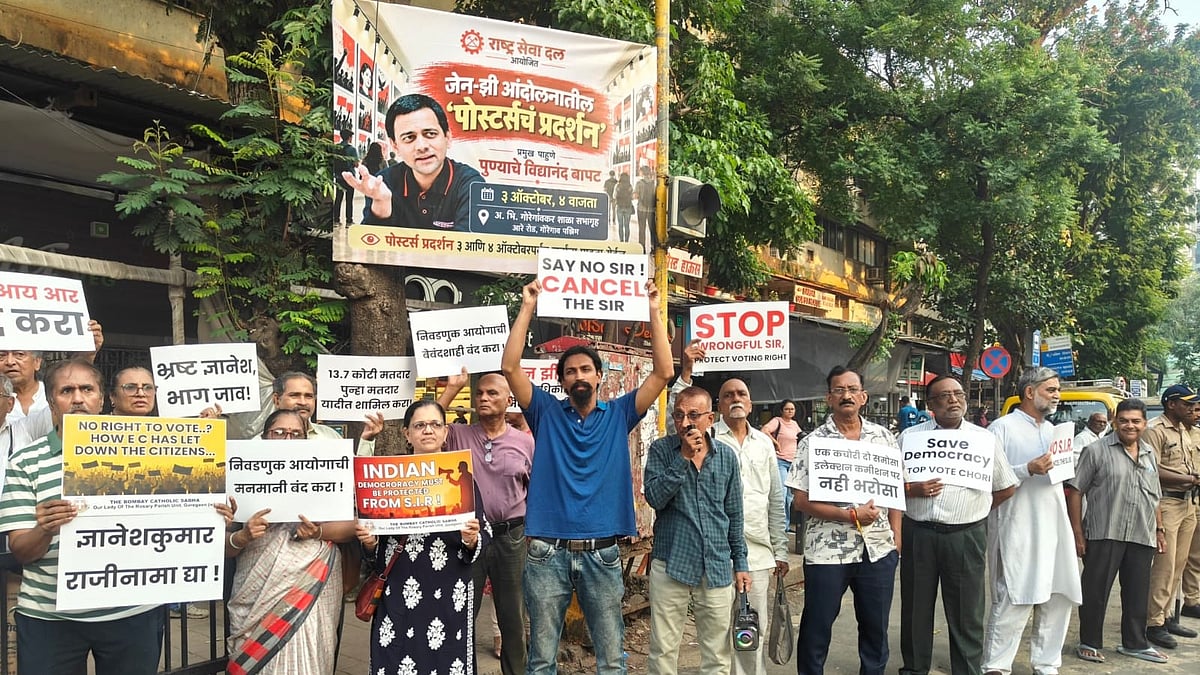 Mumbai Citizens Protest SIR In Goregaon, Seek Restoration Of Eligible Voters & CEC Gyanesh Kumar's...